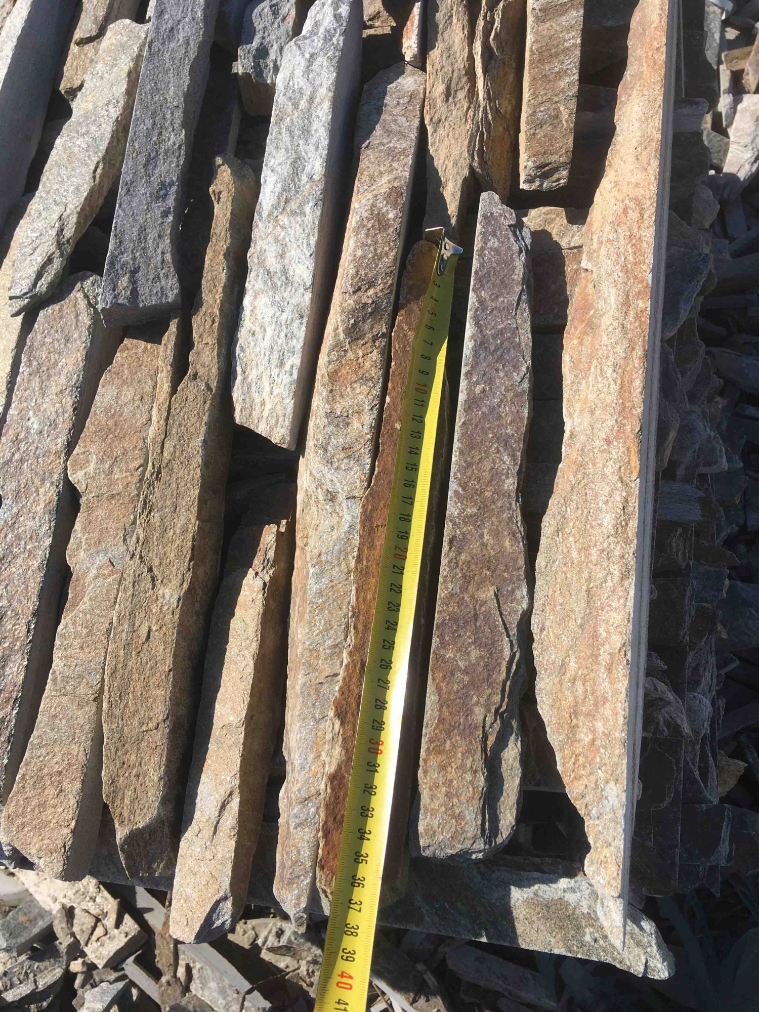 Горбушка златолит мультиколор для облицовки купить в Чердыни