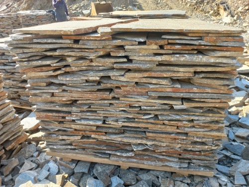 Плитняк серицит облицовочный 10-20мм купить в Чердыни