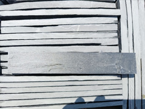 Плитка чёрная из натурального камня фасадная 30 см * 5 см, толщина 7 мм -30 мм купить в Чердыни